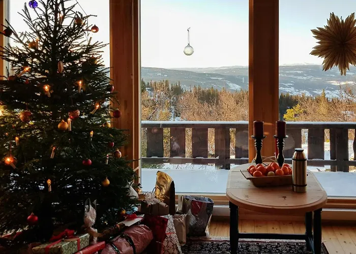 Charming With Views In Valdres