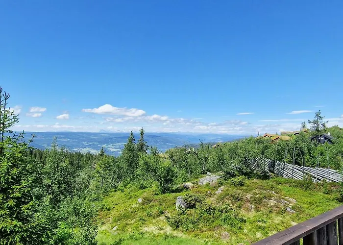 Charming With Views In Valdres Сasa de vacaciones Aurdal