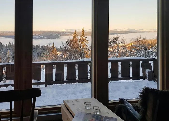Charming With Views In Valdres Сasa de vacaciones *